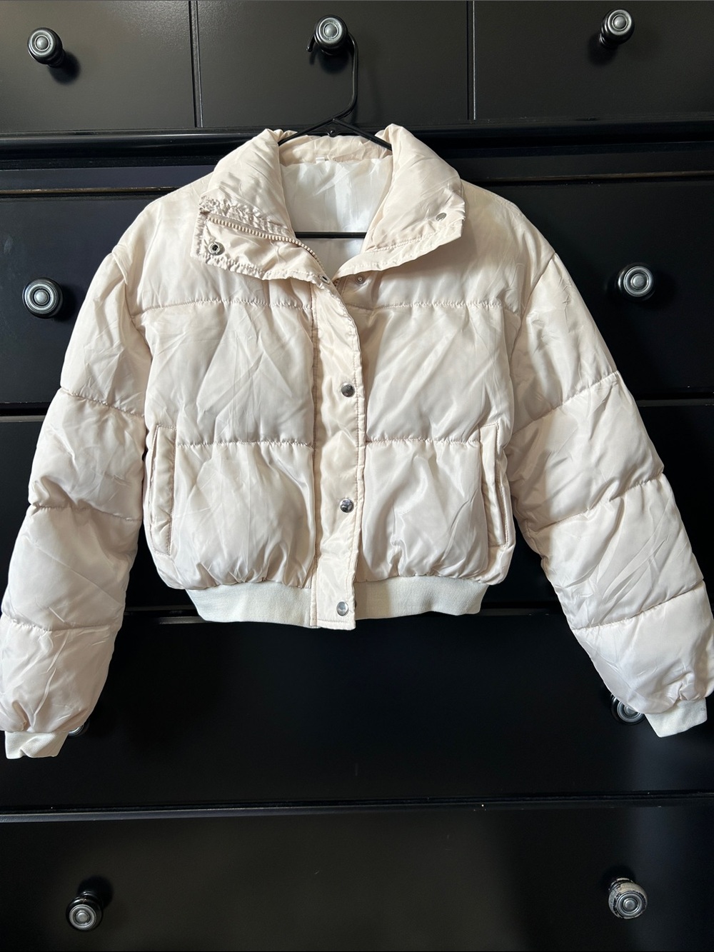 Cropped Puffer Jacket